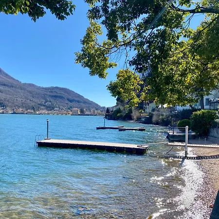 Lägenhet Panorama Am Mit Pool & Parkplatz - Nr 123 Porto Ceresio